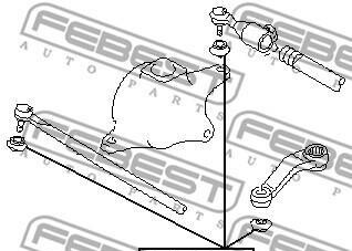 Фото 2 - Рулевая тяга FEBEST NTRBY60