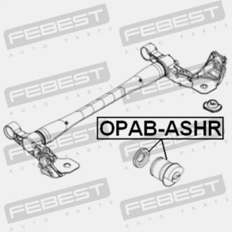 Фото 2 - Сайлентблок підрамника FEBEST OPAB-ASHR (OPABASHR)