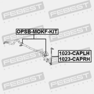 Фото 2 - Втулка стабілізатора FEBEST OPSBMOKFKIT