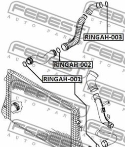 Фото 2 - Автозапчасть FEBEST RINGAH001