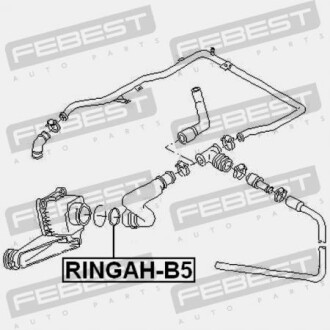 Фото 2 - Автозапчастина FEBEST RINGAH-B5 (RINGAHB5)