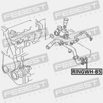 Фото 2 - Автозапчасть FEBEST RINGWHB5