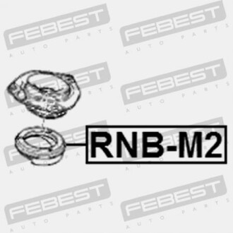 Фото 2 - Підшипник амортизатора FEBEST RNB-M2 (RNBM2)