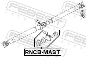 Фото 2 - Автозапчастина FEBEST RNCB-MAST (RNCBMAST)