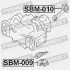 ПОДУШКА ДВИГАТЕЛЯ ЗАДНЯЯ - (41040AE02A9E, 41040AE02A, 41040AC030) FEBEST SBM-010 (фото 2)