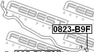 Фото 2 - Втулка стабілізатора FEBEST SSB-B14F22 (SSBB14F22)