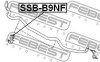 Опора, стабілізатор - (20414XA01A, 20464XA01A) FEBEST SSB-B9NF (фото 2)