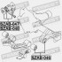 САЙЛЕНБЛОК ПЕРЕДНЕЙ ПОДУШКИ ДИФФЕРЕНЦИАЛА SUZUKI GRAND VITARA/ESCUDO JB416/JB420/JB627 2006- - ((2755166J00, 2755566J00, 2755266J10)) FEBEST SZAB-046 (фото 2)