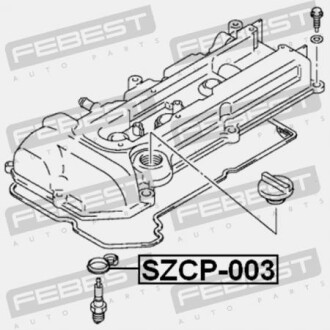 Фото 2 - Автозапчасть FEBEST SZCP-003
