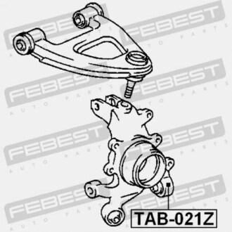 Фото 2 - Сайлентблок важеля FEBEST TAB-021Z (TAB021Z)