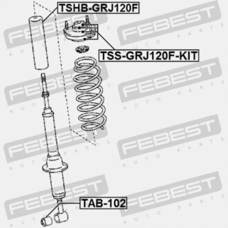 Фото 2 - Пыльник/отбойник FEBEST TAB-102 (TAB102)