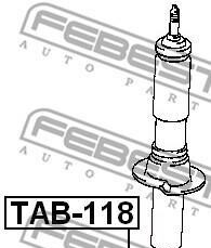Фото 2 - Пыльник/отбойник FEBEST TAB1-18 (TAB118)