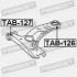 Сайлентблок переднього важеля (спереду) RAV 4 00-05 - (t112909070, 1064001329, S2904100) FEBEST TAB-127 (фото 2)