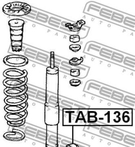 Фото 2 - Сайлентблок амортизатора FEBEST TAB1-36 (TAB136)