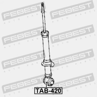 Фото 2 - Сайлентблок амортизатора FEBEST TAB420