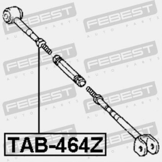 Фото 2 - Сайлентблок рычага FEBEST TAB464Z