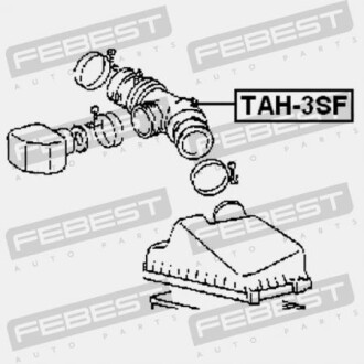 Фото 2 - Автозапчастина FEBEST TAH-3SF (TAH3SF)