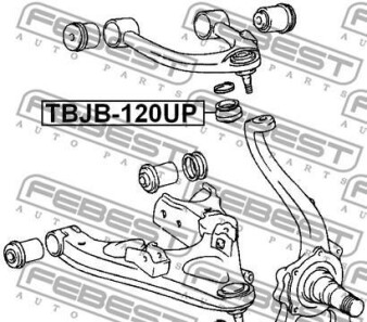 Фото 2 - Рычаг FEBEST TBB3-33 (TBB333)