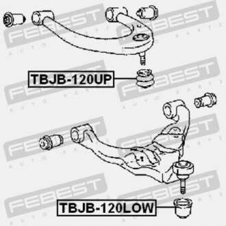 Фото 2 - Ричаг FEBEST TBJB-120UP (TBJB120UP)