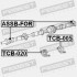 ПОДШИПНИК ПОДВЕСНОЙ КАРДАННОГО ВАЛА (TOYOTA KLUGER L/V ACU25/MCU25 4WD 2000-2007) - (3723029015, 3723021020) FEBEST TCB-005 (фото 2)