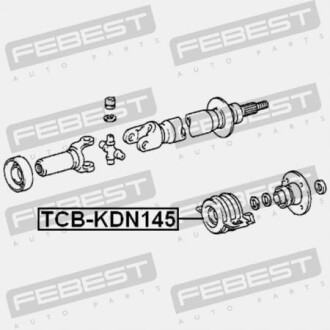 Фото 2 - Подшипник карданного вала FEBEST TCBKDN145