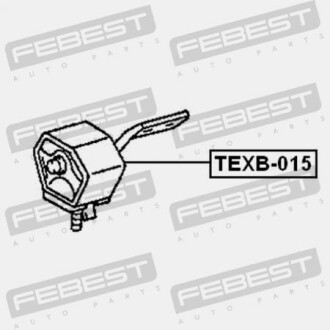 Фото 2 - Крепления выхлопной системы FEBEST TEXB-015 (TEXB015)