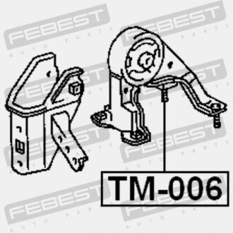 Фото 2 - Подушка двигуна FEBEST TM-006 (TM006)