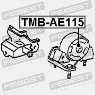 Фото 2 - Подушка двигуна FEBEST TMBAE115