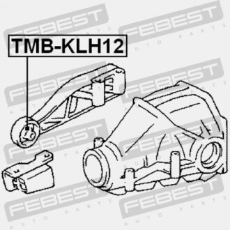 Фото 2 - Сайлентблок підвіски FEBEST TMBKLH12