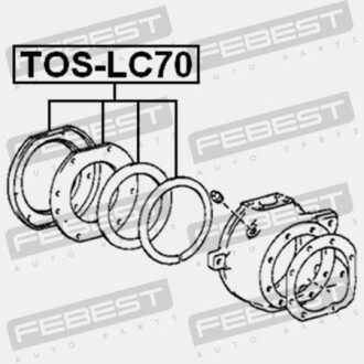 Фото 2 - Рычаг FEBEST TOS-LC70