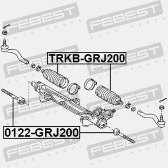 Фото 2 - Рулевая рейка и крепление FEBEST TRKBGRJ200
