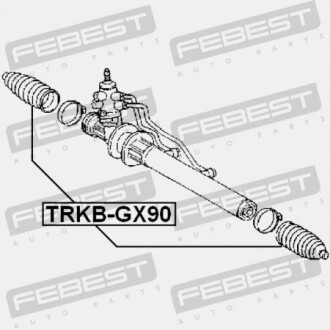 Фото 2 - Рулевая рейка и крепление FEBEST TRKB-GX90 (TRKBGX90)