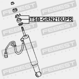 Фото 2 - Пыльник/отбойник FEBEST TSB-GRN210UPR (TSBGRN210UPR)