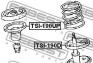 ПPОСТАВКА ПPУЖИНЫ ВЕPХНЯЯ - (4815720130, 4815705010) FEBEST TSI190UP (фото 2)