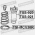 Проставка пружини зад. нижня Highlander/RX/Camry 91- - (4825832020) FEBEST TSI-MCV30R (фото 2)