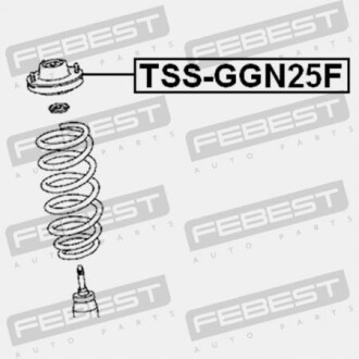 Фото 2 - Опора стойки амортизатора FEBEST TSS-GGN25F