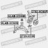 REAR ARM BUSH FRONT ARM (VOLVO XC90 2003-) - (31304040, 31201003, 30645847) FEBEST VLAB-XC90B (фото 2)