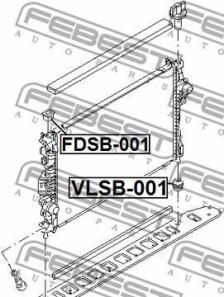 Фото 2 - Прочий элемент системы охлаждения FEBEST VLSB-001 (VLSB001)