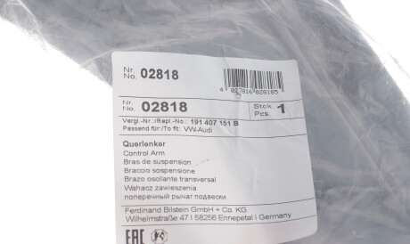 Фото 2 - Рычаг FEBI BILSTEIN 02818