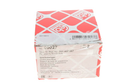 Фото 3 - Сайлентблок рычага FEBI BILSTEIN 05027