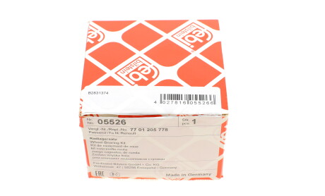 Фото 7 - Підшипник маточини FEBI BILSTEIN 05526