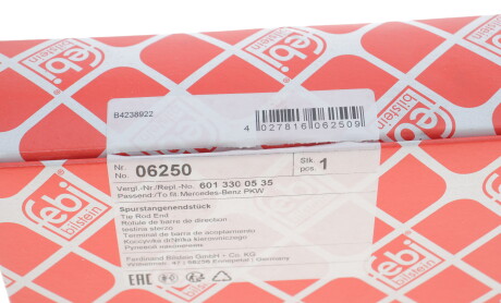 Фото 4 - Рульовий наконечник FEBI BILSTEIN 06250