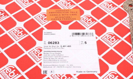 Фото 3 - Прокладка клапанної кришки FEBI BILSTEIN 06283