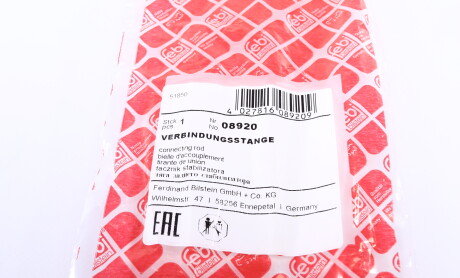 Фото 5 - Стійка стабілізатора FEBI BILSTEIN 08920