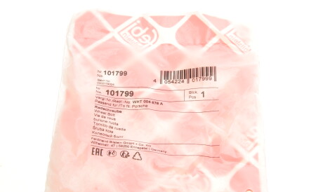 Фото 3 - Болт/гайка крепления колеса FEBI BILSTEIN 101799