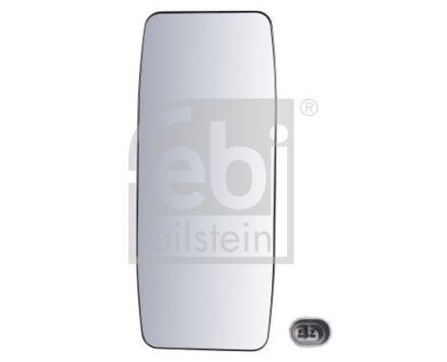Скло дзеркала заднього виду - FEBI BILSTEIN 102075
