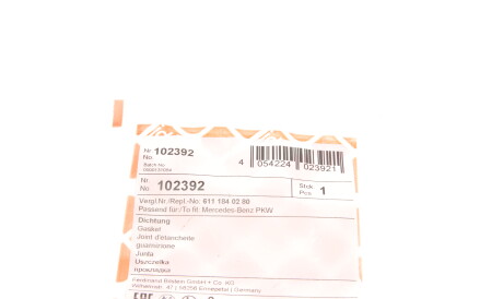 Фото 2 - Прокладка ГБЦ головки блока FEBI BILSTEIN 102392