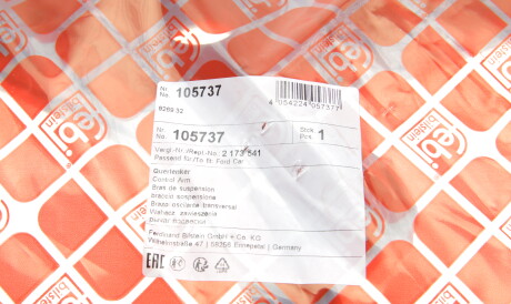 Фото 2 - Ричаг FEBI BILSTEIN 105737