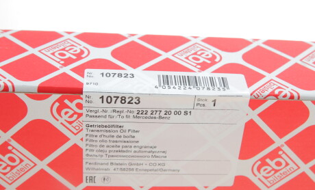 Фото 5 - Масляный фильтр АКПП FEBI BILSTEIN 107823