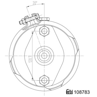 Фото 2 - Вакуумный усилитель FEBI BILSTEIN 108783